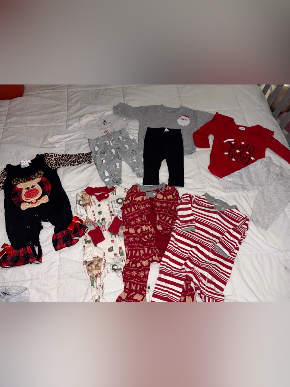 Baby girl Christmas bundle 0/3-3